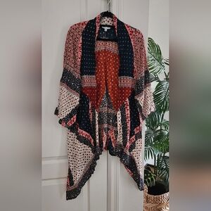 Patrons of Peace Floral Multicolor Kimono